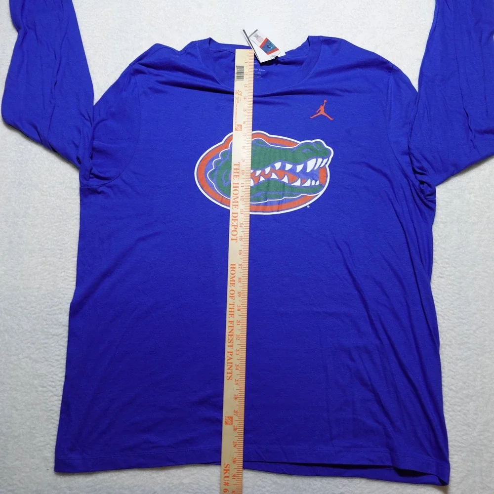 Jordan Florida Gators Long Sleeve T-Shirt Men's XXL Blue NKAC-4EV-UFN-2KX